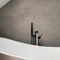 Kibi Cube Floor Mount Tub Filler With Hand Shower - Matte Black KTF302MB - alternate 4